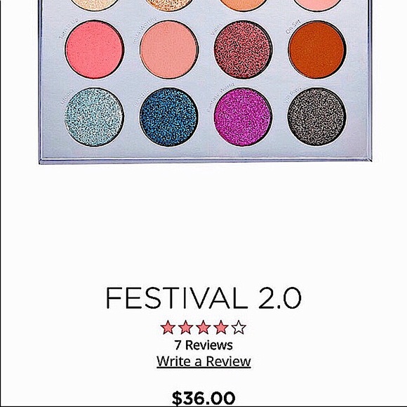 🆕🔥PUR FESTIVAL 2.0 EYESHADOW PALETTE BEAUTIFUL 12SHIMMERS&MATTES NWT&NIB - Picture 2 of 9